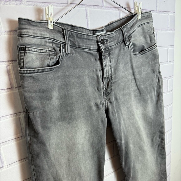 Only & Sons Men's Washed Gray Straight Leg Jeans Size
38x32 - Picture 4 of 11